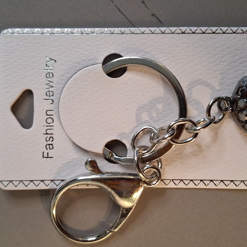 Silver Poodle Keychain/Purse Charm 10 Available - Picture 4 of 5